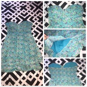 Blue flower sundress!